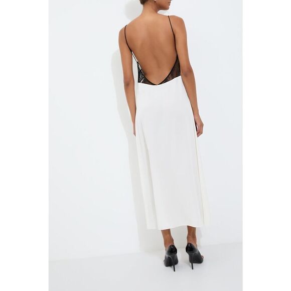 sleep with jacques francine slip dress white size 1 (US4) - Picture 4 of 13